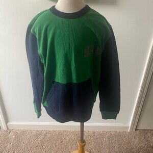 GAP Kids Green and Navy Sweatshirt